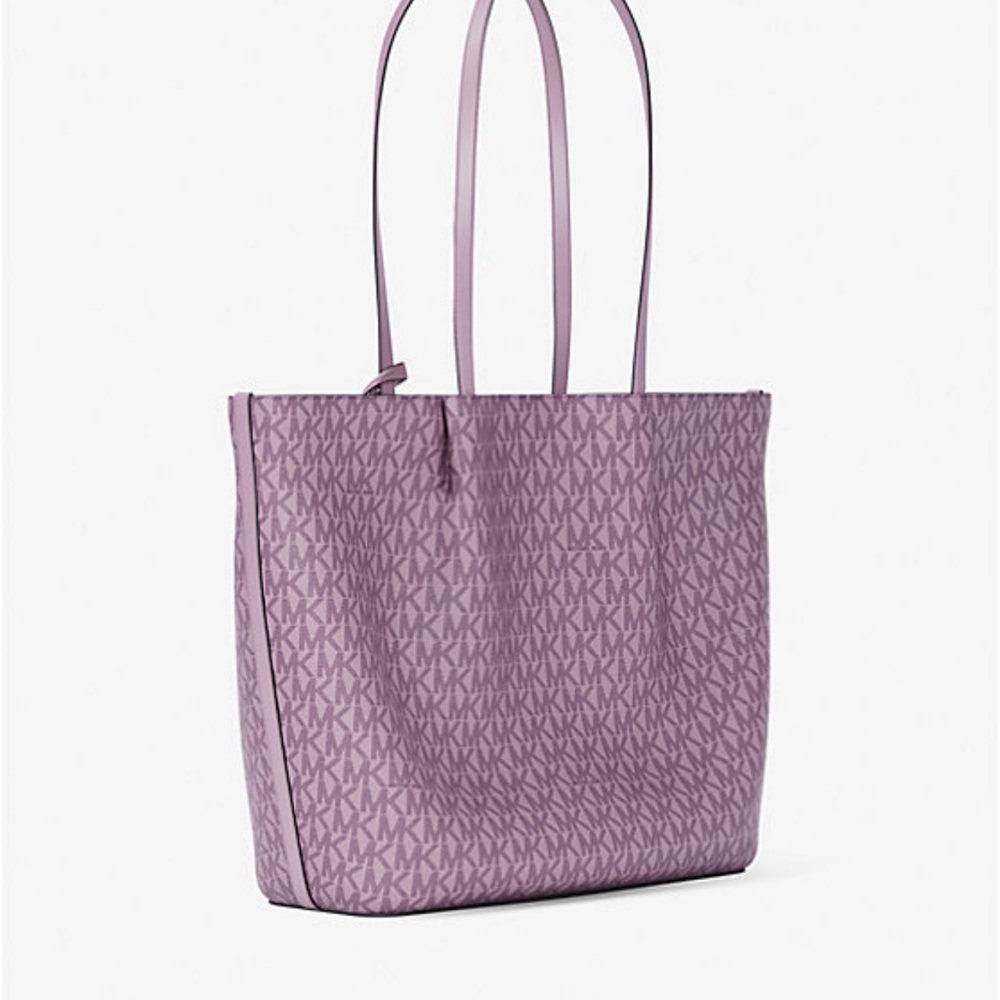 MICHAEL KORS Carson Large Signature Logo Shoulder Tote Bag
Light Quartz
NWT - Picture 5 of 16